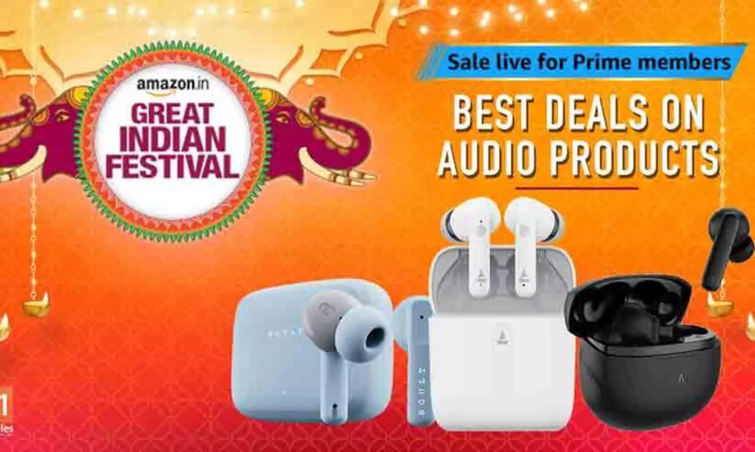 ആയിരും രൂപ മുതൽ തുടങ്ങുന്ന മികച്ച ഇയർബഡ്സ്; ഗ്രേറ്റ് ഇന്ത്യൻ ഫെസ്റ്റിവൽ തുടരുന്നു