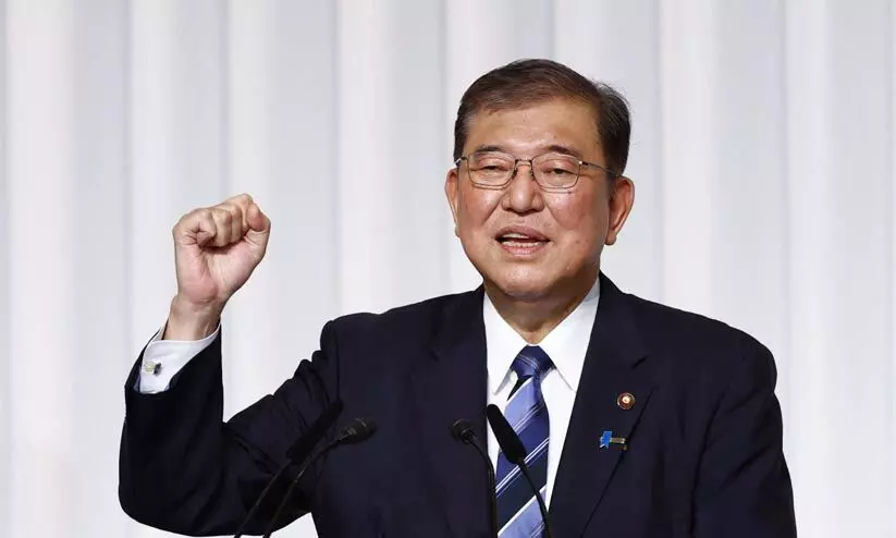 പ്രധാനമന്ത്രിയായി ചുമതലയേൽക്കും മുമ്പ് ജപ്പാനിൽ തെരഞ്ഞെടുപ്പ് പ്രഖ്യാപിച്ച് ഇഷിബ പ്രധാനമന്ത്രിയായി ചുമതലയേൽക്കും മുമ്പ് ജപ്പാനിൽ തെരഞ്ഞെടുപ്പ് പ്രഖ്യാപിച്ച് ഇഷിബ