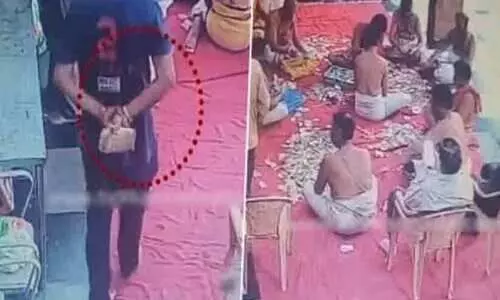 theft of donations at temple