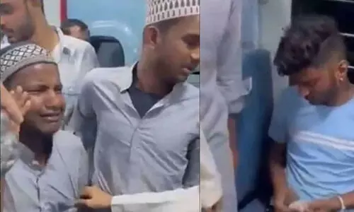 മുംബൈയിലേക്കുള്ള ട്രെയിനിൽ മദ്രസ വിദ്യാർഥികളെ ആക്രമിച്ചു; തടയാൻ ശ്രമിച്ച യുവാവിനും മർദനം