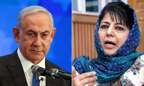 നെതന്യാഹു ഫ​ല​സ്തീ​നെ​യും ല​ബ​നാ​നെ​യും ‘ഗ്യാ​സ് ചേം​ബ​റു’​ക​ളാ​ക്കി മാ​റ്റി -മെഹബൂബ മുഫ്തി