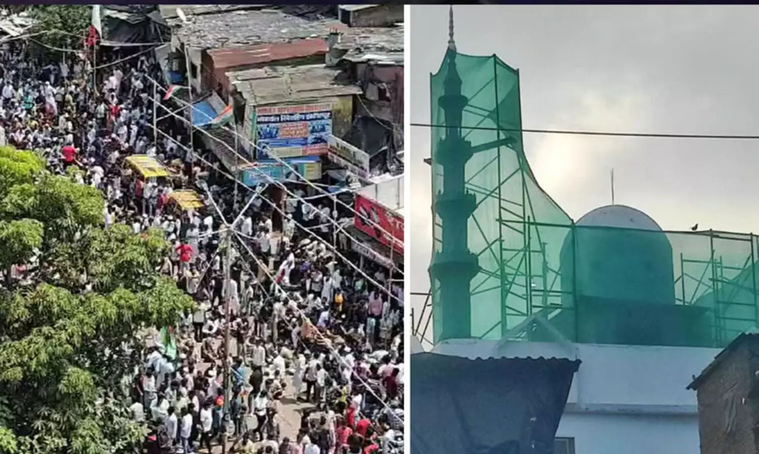 പ്രതി​ഷേധത്തിനു പിന്നാലെ ധാരാവിയിലെ മസ്ജിദ് പൊളിക്കൽ നടപടി ആരംഭിച്ചു