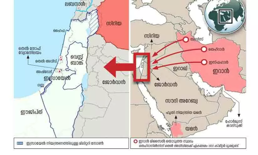 ഗസ്സ, ഹിസ്ബുല്ല, ഒടുവിൽ ഇറാനും... പശ്ചിമേഷ്യ എങ്ങോട്ട്? ഗസ്സ, ഹിസ്ബുല്ല, ഒടുവിൽ ഇറാനും... പശ്ചിമേഷ്യ എങ്ങോട്ട്?