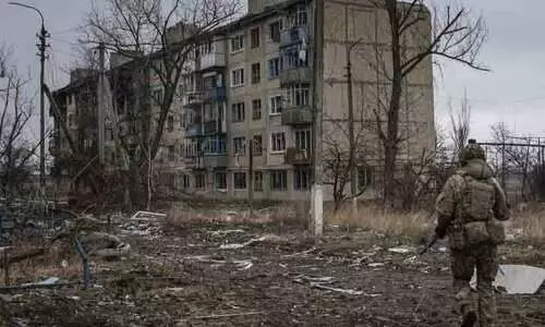 യു​ക്രെയ്നിൽ ഒരു പട്ടണം കൂടി പിടിച്ച് റഷ്യ