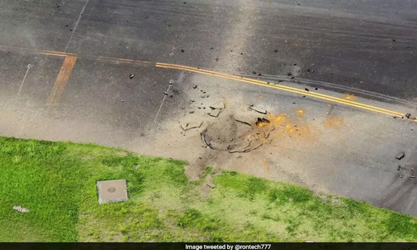 രണ്ടാം ലോകമഹായുദ്ധകാലത്തെ ബോംബ് പൊട്ടി; ജപ്പാനിൽ വിമാനത്താവളം അടച്ചു, 87 വിമാനങ്ങൾ റദ്ദാക്കി