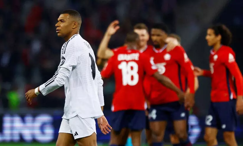 റയലിന് ലില്ലെ ഷോക്ക്! ചാമ്പ്യന്മാരുടെ അപരാജിത കുതിപ്പ് തടഞ്ഞ് ഫ്രഞ്ച് ക്ലബ്