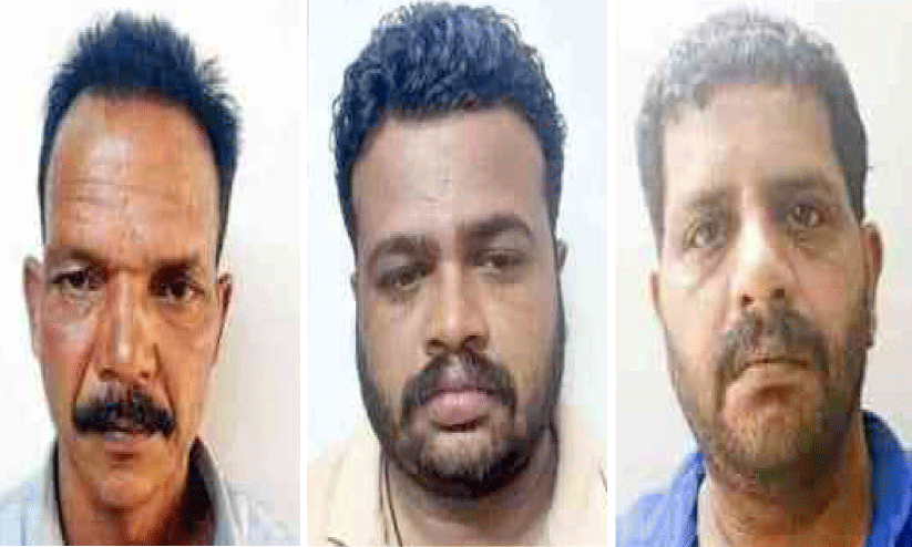 ഇരുമ്പ് പൈപ്പുകൾ മോഷ്ടിച്ച മൂന്നംഗ സംഘം പിടിയിൽ ഇരുമ്പ് പൈപ്പുകൾ മോഷ്ടിച്ച മൂന്നംഗ സംഘം പിടിയിൽ