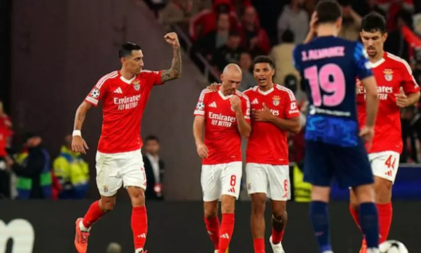 ബയേണിനെ ഞെട്ടിച്ച് വില്ല; ബെൻഫിക്കയോട് നാണംകെട്ട് അത്ലറ്റികോ ബയേണിനെ ഞെട്ടിച്ച് വില്ല; ബെൻഫിക്കയോട് നാണംകെട്ട് അത്ലറ്റികോ