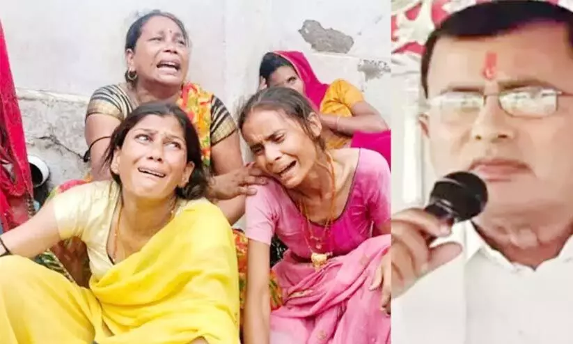 തിക്കിലും തിരക്കിലും 121 പേരുടെ മരണം: ആൾദൈവം ഭോലെ ബാബയുടെ പേരില്ലാതെ കുറ്റപത്രം