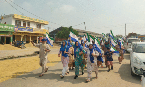 വോട്ടെണ്ണൽ കാത്ത് കർഷകർ അതിർത്തിയിൽ