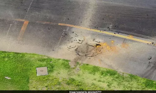 രണ്ടാം ലോകമഹായുദ്ധകാലത്തെ ബോംബ് പൊട്ടി; ജപ്പാനിൽ വിമാനത്താവളം അടച്ചു, 87 വിമാനങ്ങൾ റദ്ദാക്കി