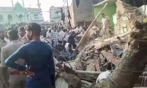 ഉത്തർപ്രദേശിൽ പടക്ക നിർമാണശാലയിൽ പൊട്ടിത്തെറി; മൂന്ന് പേർക്ക് ദാരുണാന്ത്യം