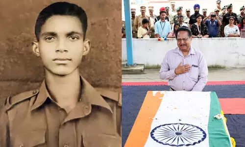 56 വർഷം മുമ്പ് മഞ്ഞുമലയിൽ വീരമൃത്യു; സൈനികന്‍റെ മൃതദേഹം തലസ്ഥാനത്ത്