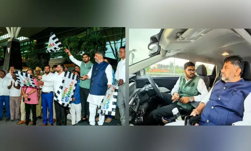 Airport e taxi inauguration