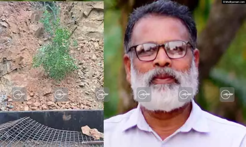 പേര്യ ചുരത്തിൽ മണ്ണിടിഞ്ഞ് ഒരാൾ മരിച്ചു; രണ്ടുപേർക്ക് പരിക്ക്