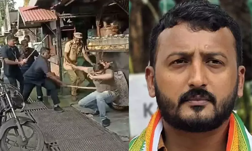 ഗൺമാൻമാർക്ക് ക്ലീൻ ചിറ്റ്: വളഞ്ഞിട്ട് തല്ലുന്ന ദൃശ്യങ്ങൾ സഹിതം ഡി.ജി.പിക്ക് പരാതി നൽകി യൂത്ത് കോൺഗ്രസ് ഗൺമാൻമാർക്ക് ക്ലീൻ ചിറ്റ്: വളഞ്ഞിട്ട് തല്ലുന്ന ദൃശ്യങ്ങൾ സഹിതം ഡി.ജി.പിക്ക് പരാതി നൽകി യൂത്ത് കോൺഗ്രസ്