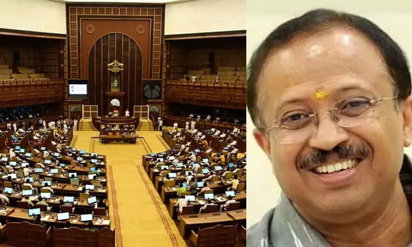 നിയമസഭയിൽ നടന്നത് പൊറാട്ടുനാടകം; സതീശൻ സി.പി.എമ്മിന് കുഴലൂതുന്നു- വി.മുരളീധരൻ