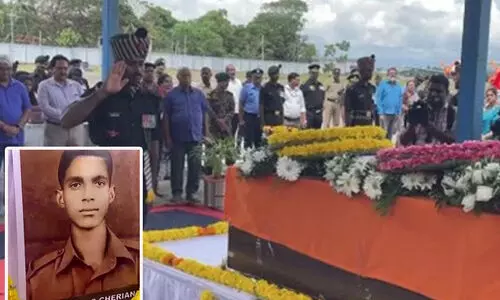 56 വർഷം മുമ്പ് ലഡാക്കിൽ വിമാനം തകർന്ന് മരിച്ച സൈനികന്റെ സംസ്കാരം ഇന്ന് ജന്മനാട്ടിൽ