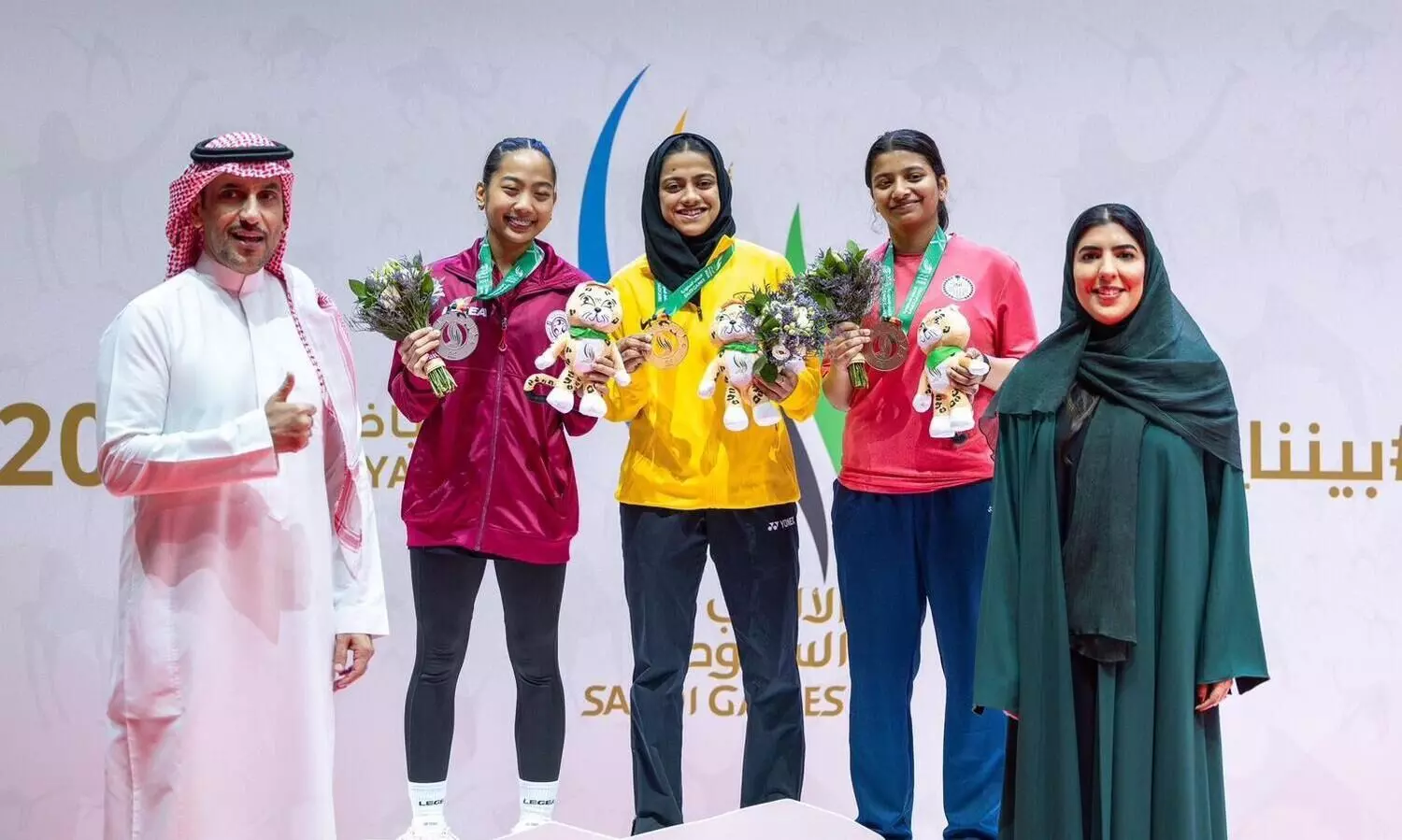 സൗദി ദേശീയ ഗെയിംസ്​: ബാഡ്​മിന്‍റണിൽ ഹാട്രിക്​ നേടി മലയാളി താരം ഖദീജ നിസ