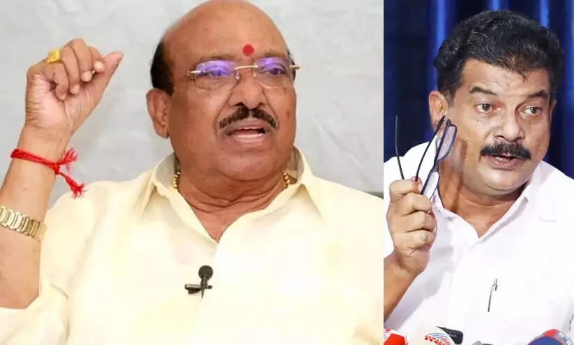 Vellappally Natesan, PV Anvar Vellappally Natesan, PV Anvar