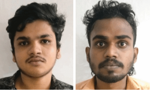 കഞ്ചാവുമായി രണ്ടു യുവാക്കൾ പിടിയിൽ