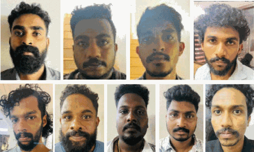 ഗുണ്ടാസംഘം പിടിയിൽ