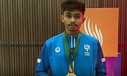 ഖദീജ നിസക്ക്​ പുറമെ കോഴിക്കോട്​ സ്വദേശി ഷാമിലിനും സൗദി ഗെയിംസിൽ സ്വർണം