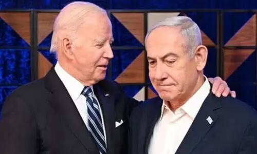 യു.എസ് തെരഞ്ഞെടുപ്പ് അട്ടിമറിക്കാൻ നെതന്യാഹു ശ്രമം?; സ​ഹാ​യ​ം മ​റ​ക്ക​രു​തെ​ന്ന് ബൈ​ഡ​ൻ