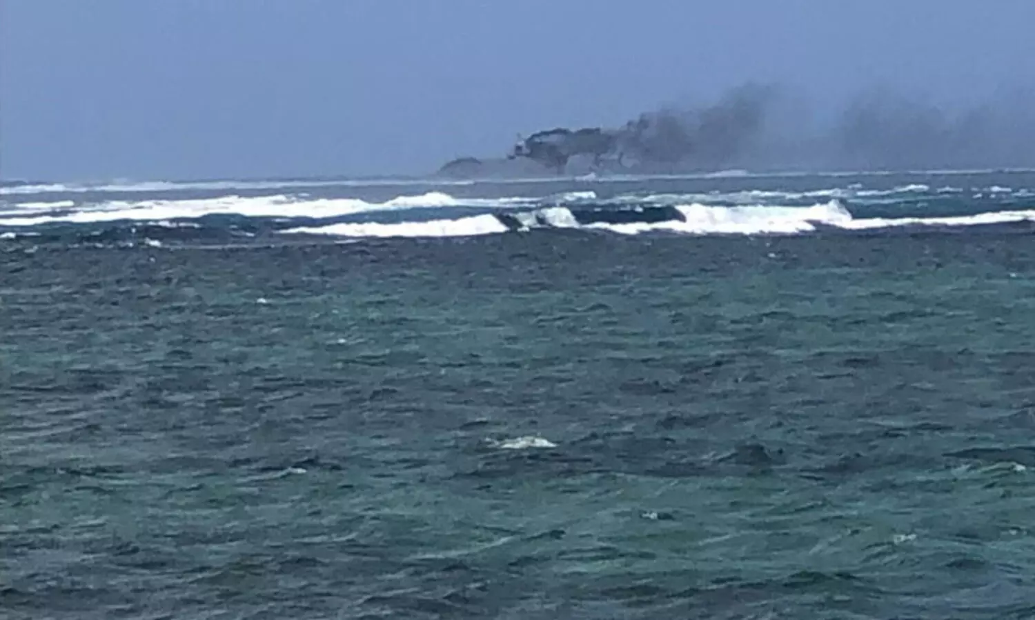 ന്യൂസിലൻഡ് നേവിയുടെ കപ്പൽ സമോവ കടലിൽ മുങ്ങി