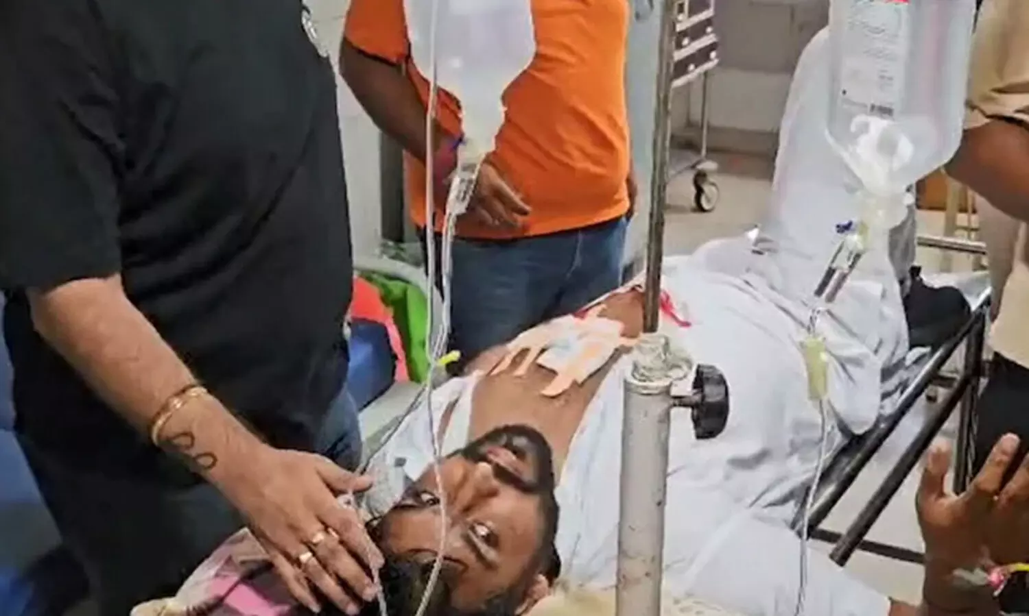 വാക്കുതർക്കത്തിനിടെ എ.എ.പി നേതാവിന് വെടിയേറ്റു