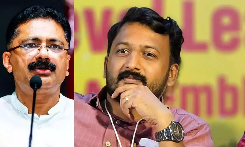 Rahul Mamkootathil, KT Jaleel Rahul Mamkootathil, KT Jaleel