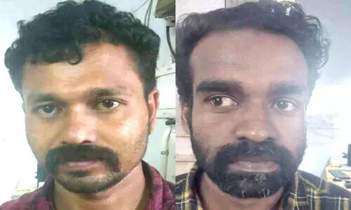 മുക്കുപണ്ടം പണയം ​െവച്ച് പണം തട്ടൽ: രണ്ടുപേര്‍ പിടിയില്‍