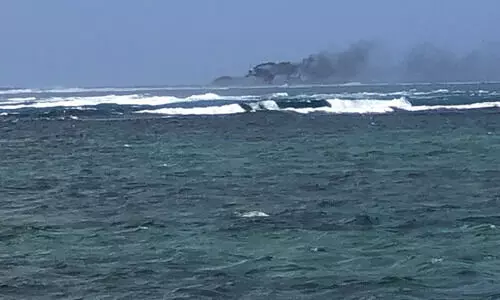 ന്യൂസിലൻഡ് നേവിയുടെ കപ്പൽ സമോവ കടലിൽ മുങ്ങി