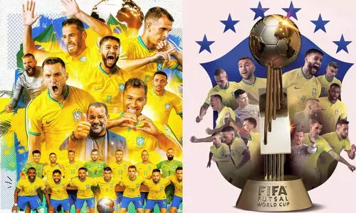 അർജന്റീനയെ അടിച്ചുവീഴ്ത്തി; ഫിഫ ഫുട്സാൽ ലോകകപ്പ് കിരീടം ബ്രസീലിന്