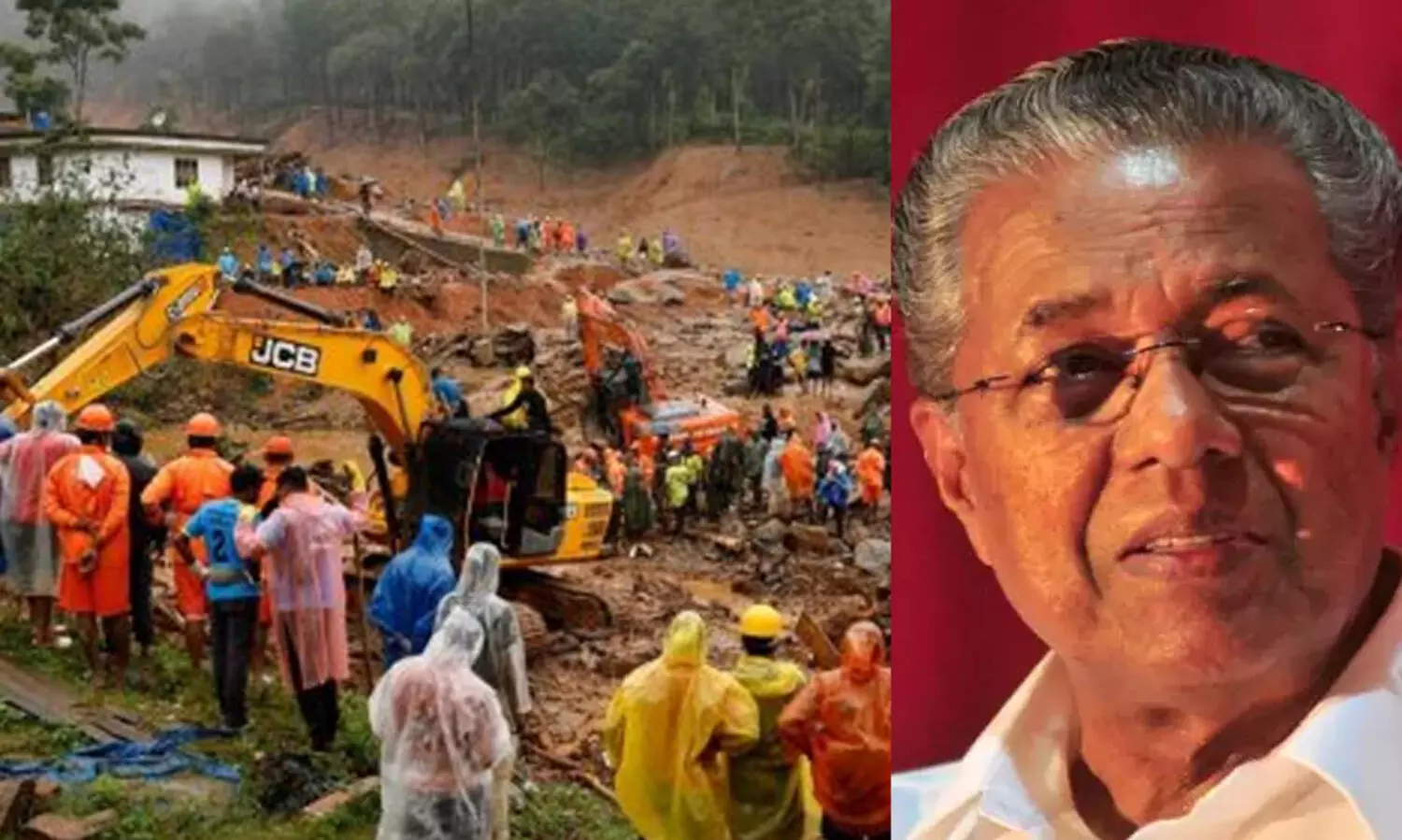 ഉരുൾപൊട്ടലിൽ 5.72 ദശലക്ഷം ഘന മീറ്റർ അവശിഷ്ടങ്ങൾ മണികൂറിൽ 100 കിലോമീറ്റർ വേഗതയിൽ ഒഴുകി- മുഖ്യമന്ത്രി