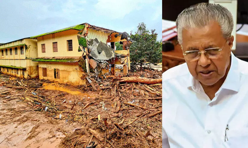 wayanad landslide-pinarayi vijayan