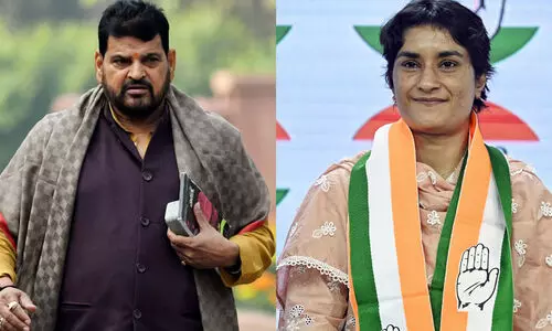 ‘വിനേഷ് എവിടെപ്പോയാലും നാശമുണ്ടാക്കും...’; ജയിച്ചിട്ടും അധിക്ഷേപം തുടർന്ന് ബ്രിജ് ഭൂഷൺ