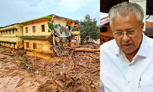 wayanad landslide-pinarayi vijayan