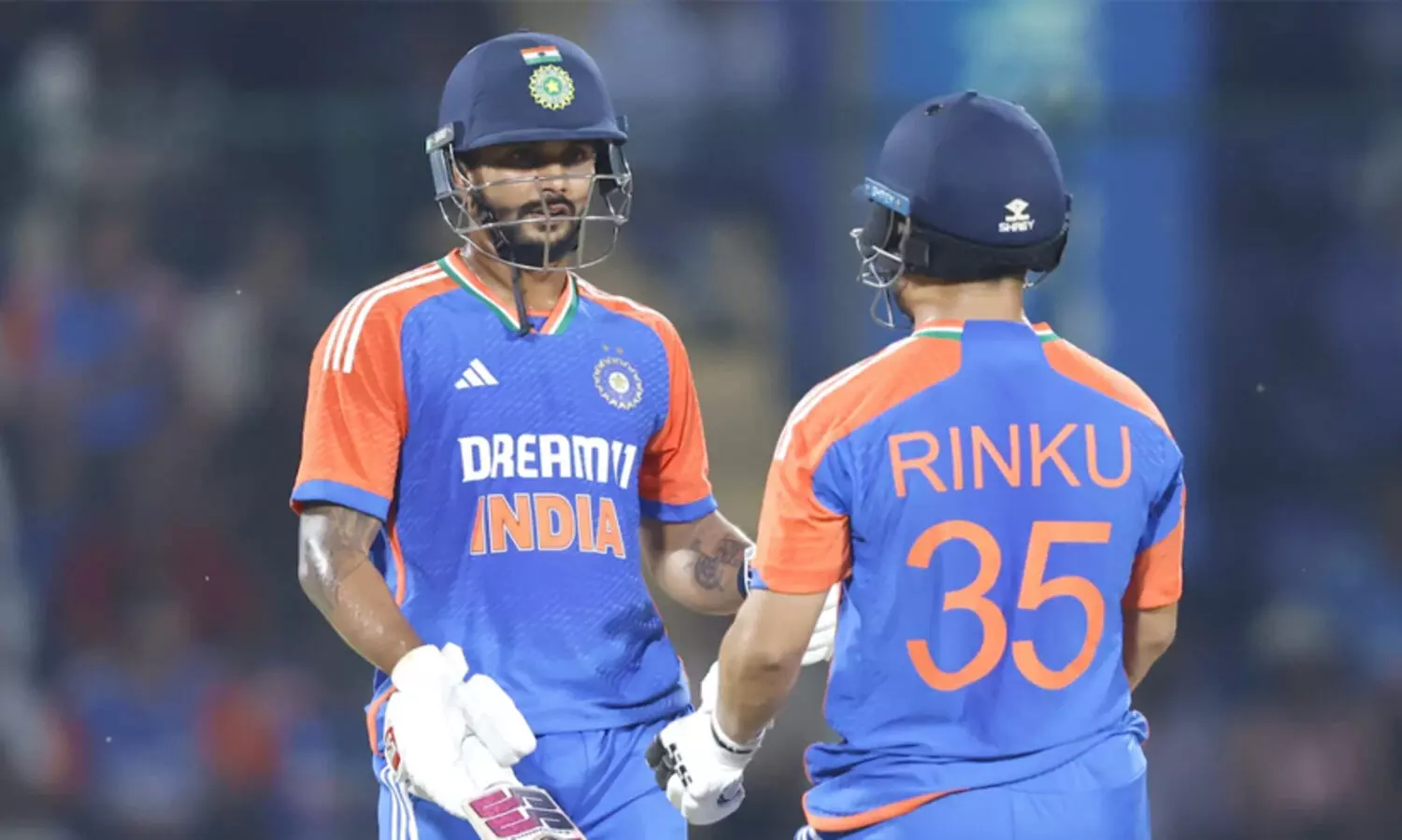 തകർത്തടിച്ച് നിതീഷും റിങ്കുവും, നിരാശപ്പെടുത്തി സഞ്ജു; ഇന്ത്യക്ക് കൂറ്റൻ സ്കോർ