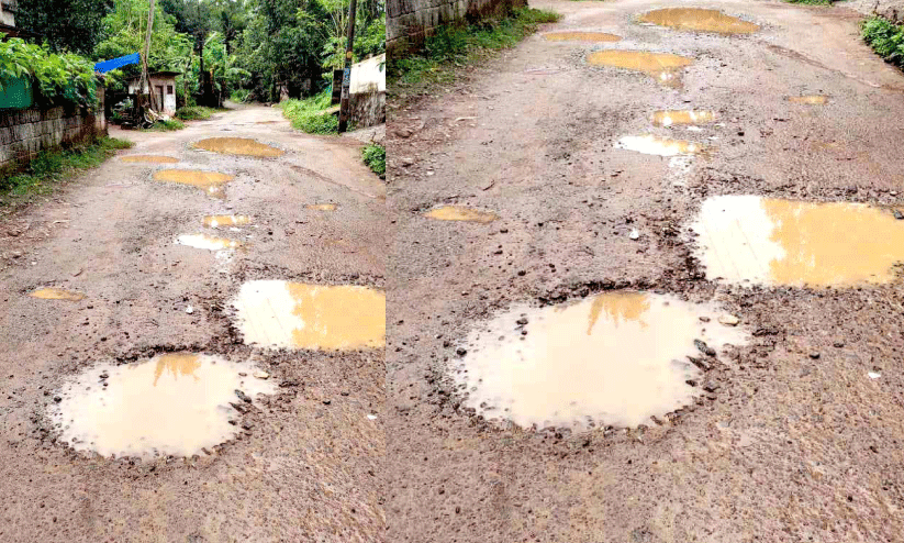 പെരുങ്കടവിള ഗ്രാമപഞ്ചായത്തിലെ റോഡുകള്‍ തകർച്ചയിൽ