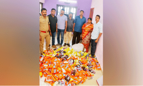 200 കിലോ നിരോധിത പുകയില ഉൽപന്നങ്ങൾ പിടികൂടി