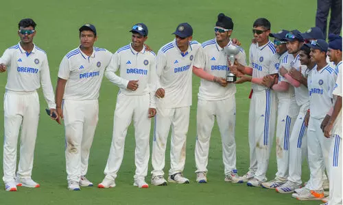 അണ്ടർ 19 ടെസ്റ്റ്: ഓസീസിനെതിരെ ഇന്നിങ്സ് ജയത്തോടെ പരമ്പര തൂത്തുവാരി ഇന്ത്യ