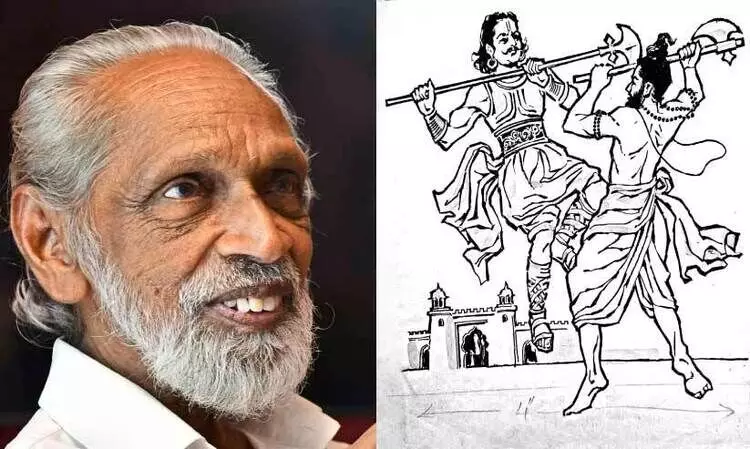 കേരളശബ്​ദവും ജനയുഗവും   വരയുടെ തട്ടകങ്ങൾ