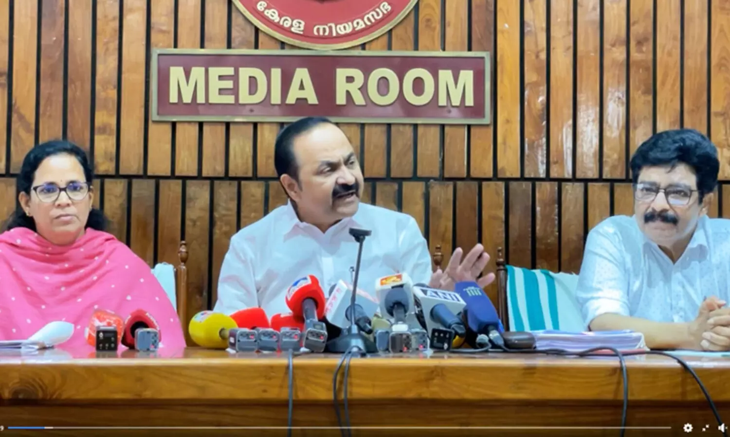 VD Satheesan, kk rema, mk muneer