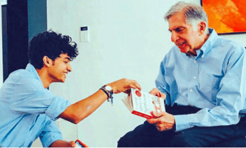 Ratan Tata And Shandanu
