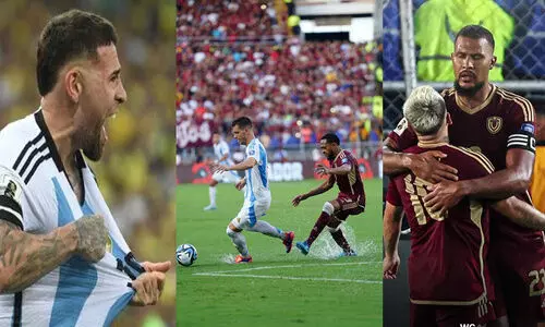 വെള്ളംകളിയിൽ അർജന്റീനയെ തളച്ച് വെനസ്വേല