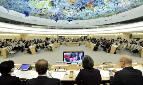 മ​നു​ഷ്യാ​വ​കാ​ശ കൗ​ൺ​സി​ൽ യോ​ഗം