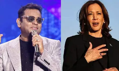 കമലാ ഹാരിസി​ന്‍റെ പ്രചാരണത്തിന് ഉത്തേജനമേകാൻ   എ.ആർ. റഹ്മാ​​ന്‍റെ മ്യൂസിക് വിഡിയോ