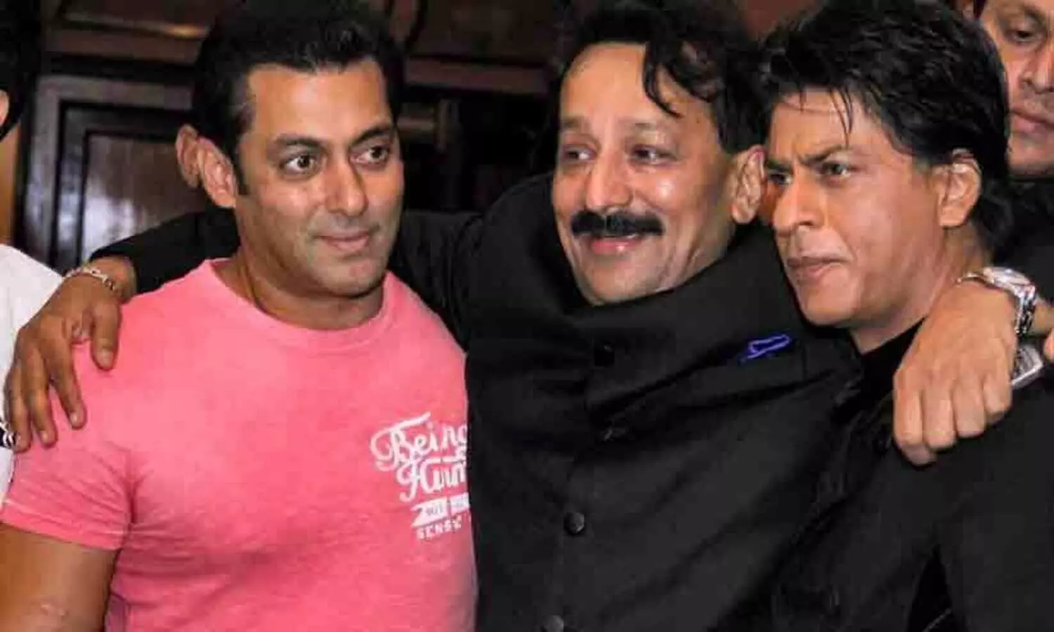 Salman khan, Baba Siddique, Shah Rukh Khan