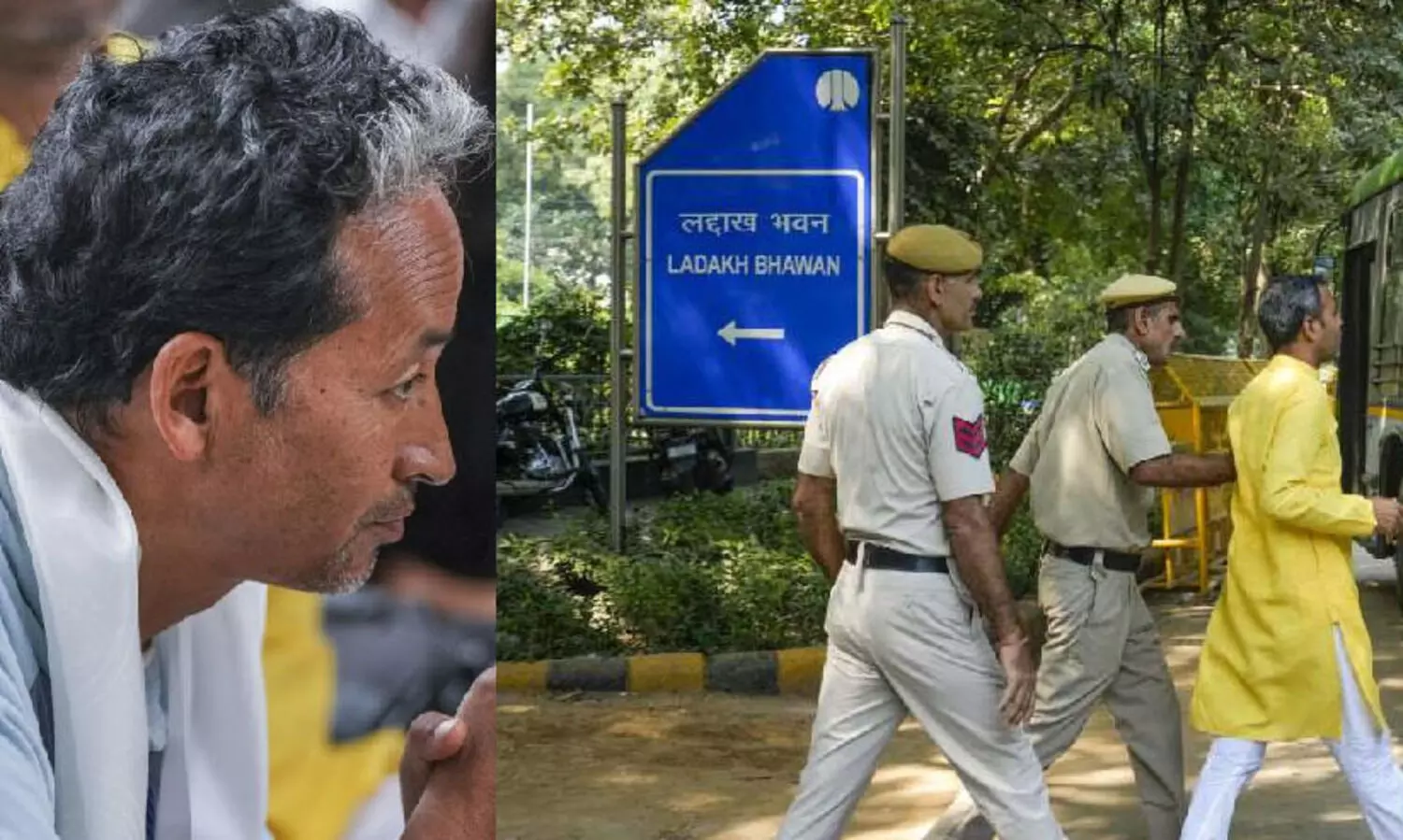 ഇത് നമ്മുടെ ജനാധിപത്യത്തിന് കളങ്കം; ഡൽഹിയിൽ കാലാവസ്ഥാ പ്രവർത്തകരെ തടഞ്ഞതിനെതിരെ വാങ്ചുക്ക്